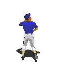 baseball player animation